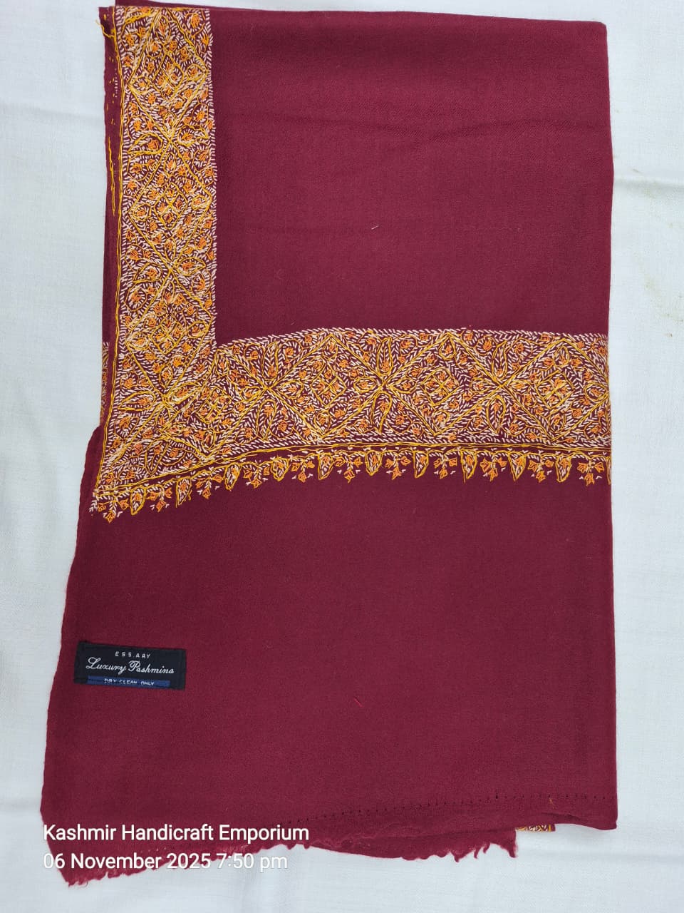 Double Boarder Suzni embroidered Shawls