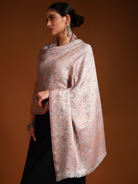 Women Chandni Kaani Stole (Size : 71X203 CM)