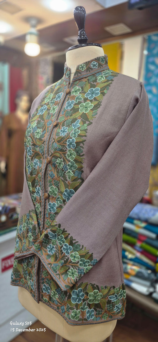 Valley Blooms Embroidered Jacket