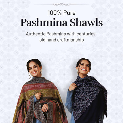 100% PURE PASHMINA SHAWLS