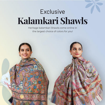 EXCLUSIVE KALAMKARI SHAWLS