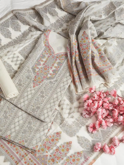 Designer Silk/Cotton Silk Suit Set