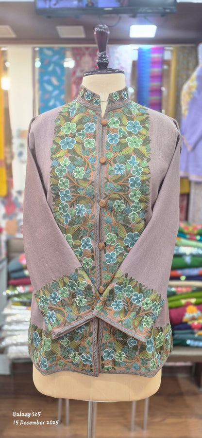Valley Blooms Embroidered Jacket