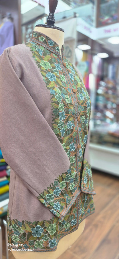 Valley Blooms Embroidered Jacket