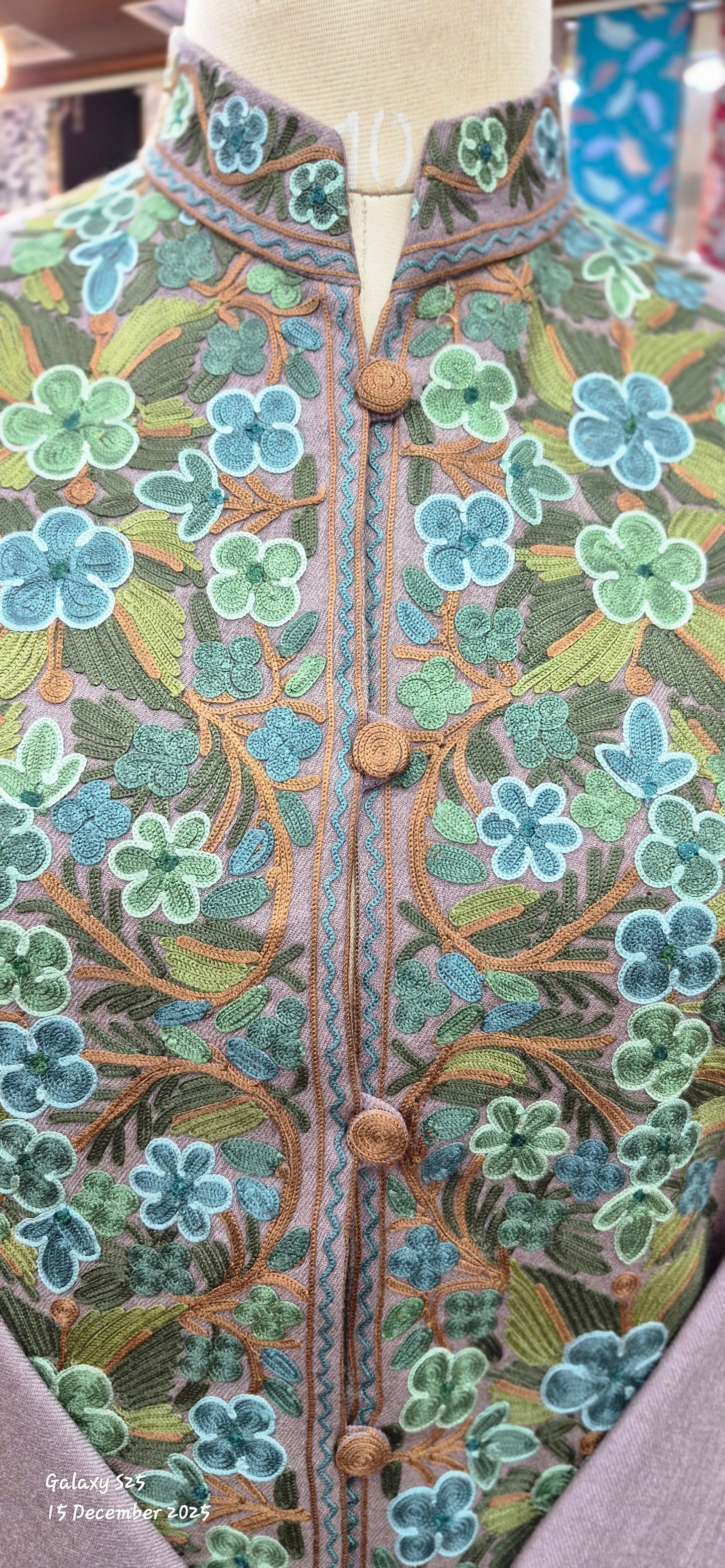 Valley Blooms Embroidered Jacket