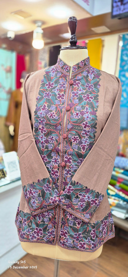 Kashmiri Aari embroidered Jacket