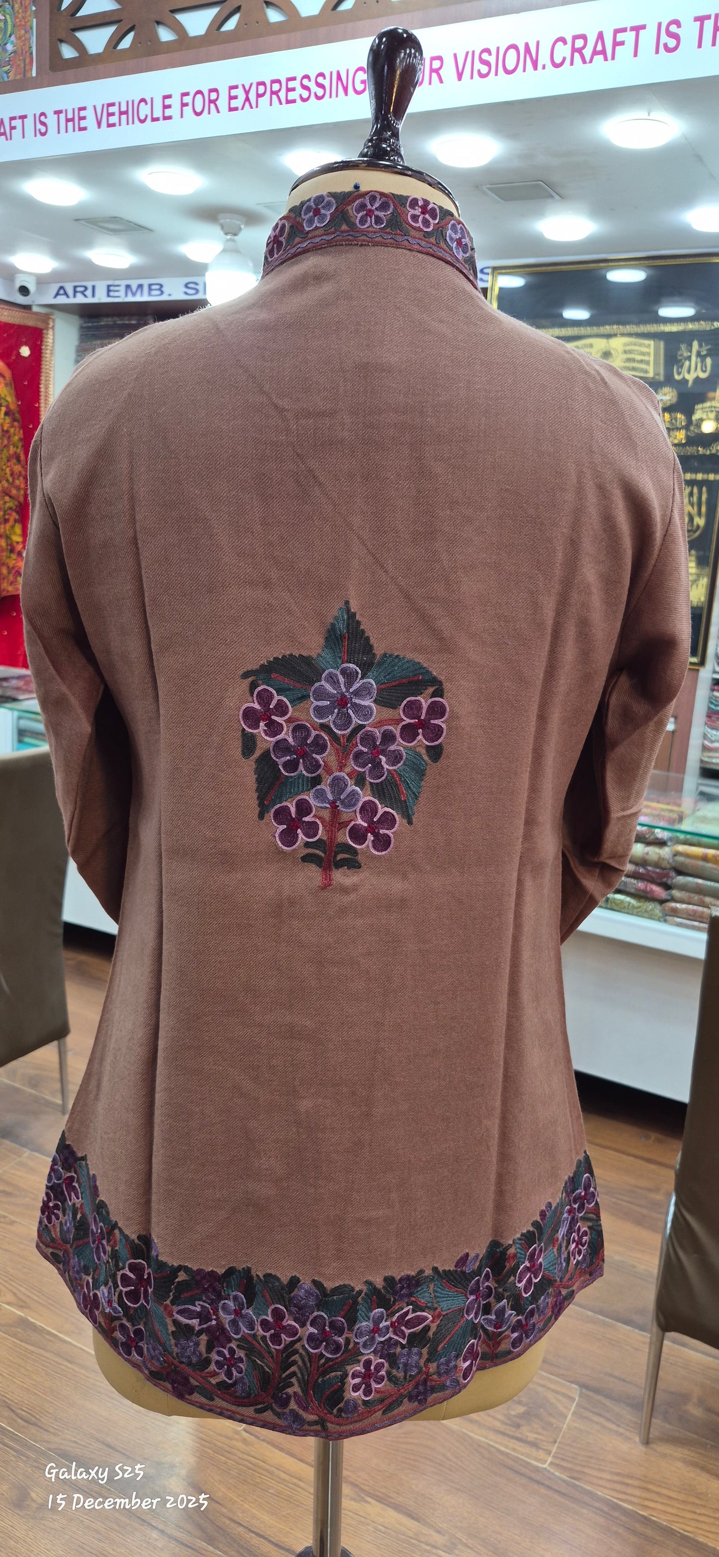 Kashmiri Aari embroidered Jacket