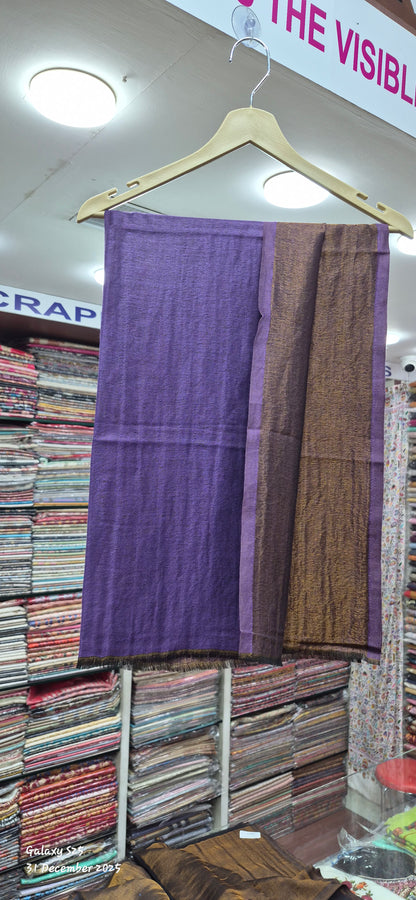 Purple Moonlight Reversible Stole