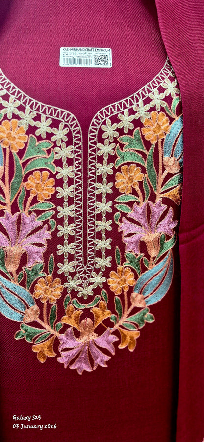 Pashmina 3pcs Unattached  Suit set..