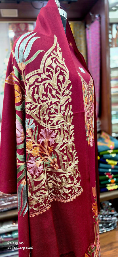 Pashmina 3pcs Unattached  Suit set..