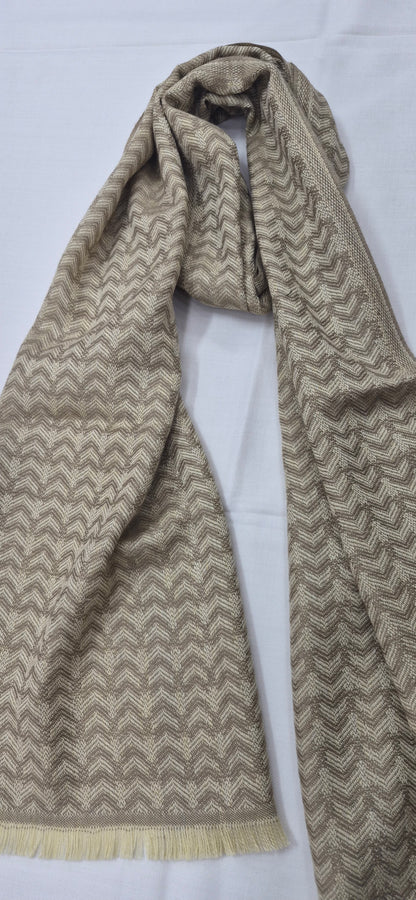 Checkered Jamawar Men’s Woollen Muffler