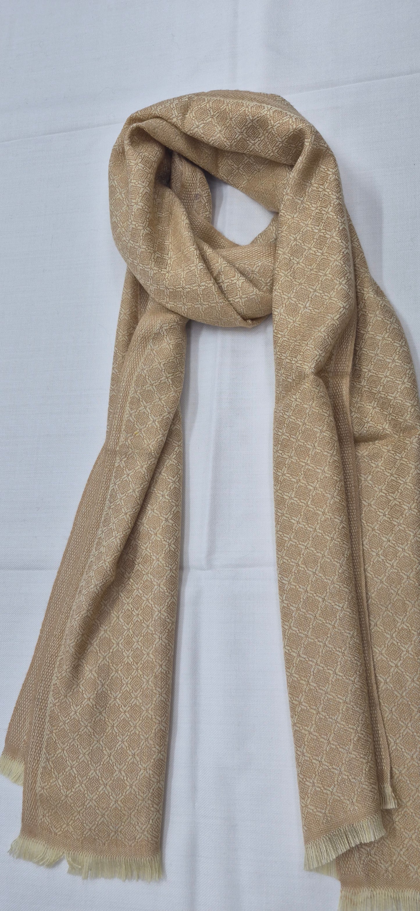 Checkered Jamawar Men’s Woollen Muffler