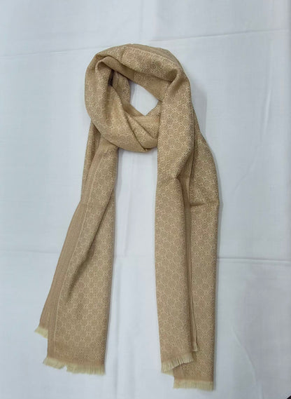 Checkered Jamawar Men’s Woollen Muffler