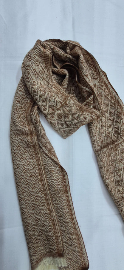 Checkered Jamawar Men’s Woollen Muffler