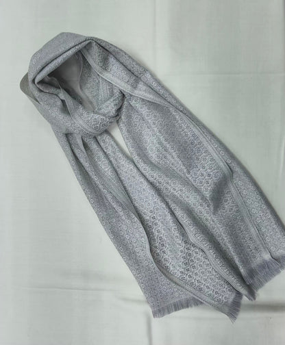 Checkered Jamawar Men’s Woollen Muffler