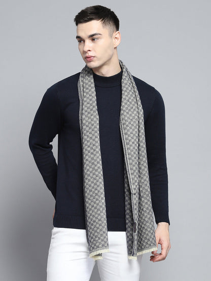 Checkered Jamawar Men’s Woollen Muffler