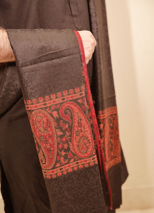 Men Dastoori Lohi with Kani Paisley Border
