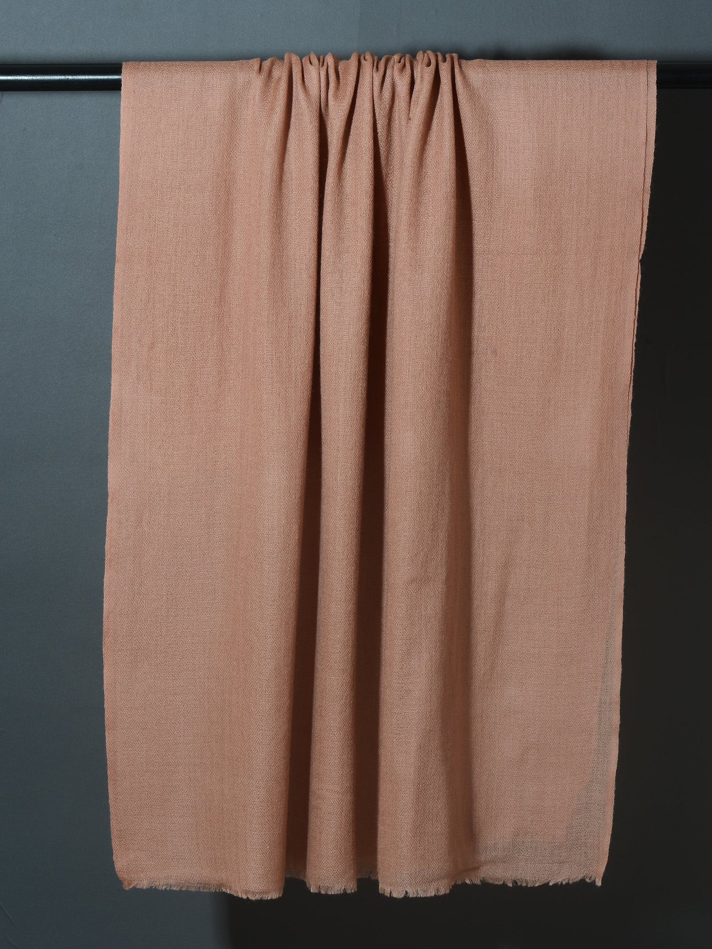 CARAMEL Solid Pashmina Stole | KHE