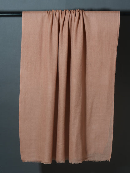 CARAMEL Solid Pashmina Stole | KHE