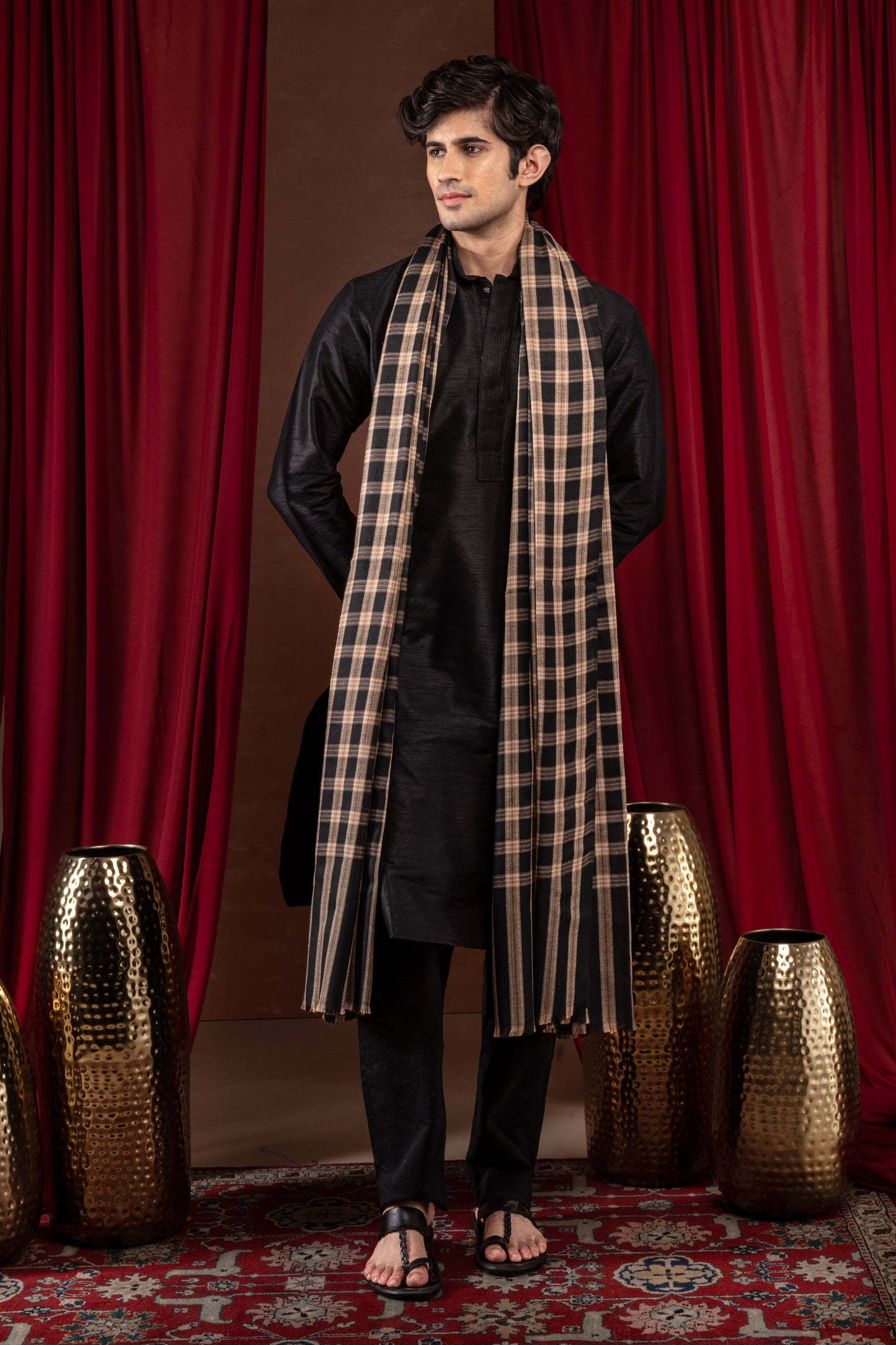 Men Dastoori Check Lohi