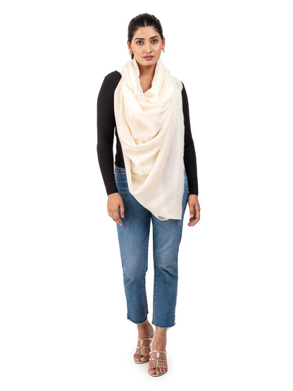 Women Luxurious Classic Plain Shawl