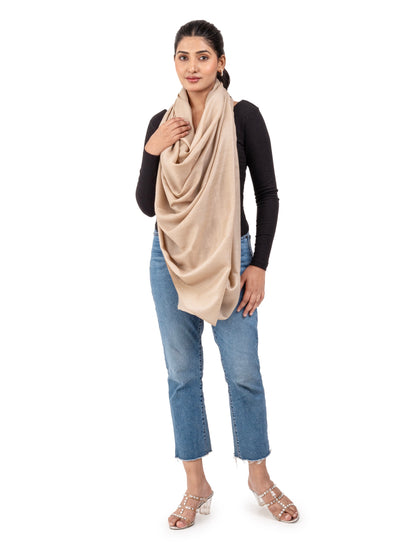 Women Luxurious Classic Plain Shawl