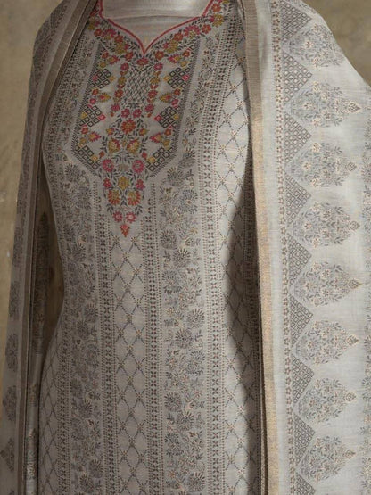 Designer Silk/Cotton Silk Suit Set