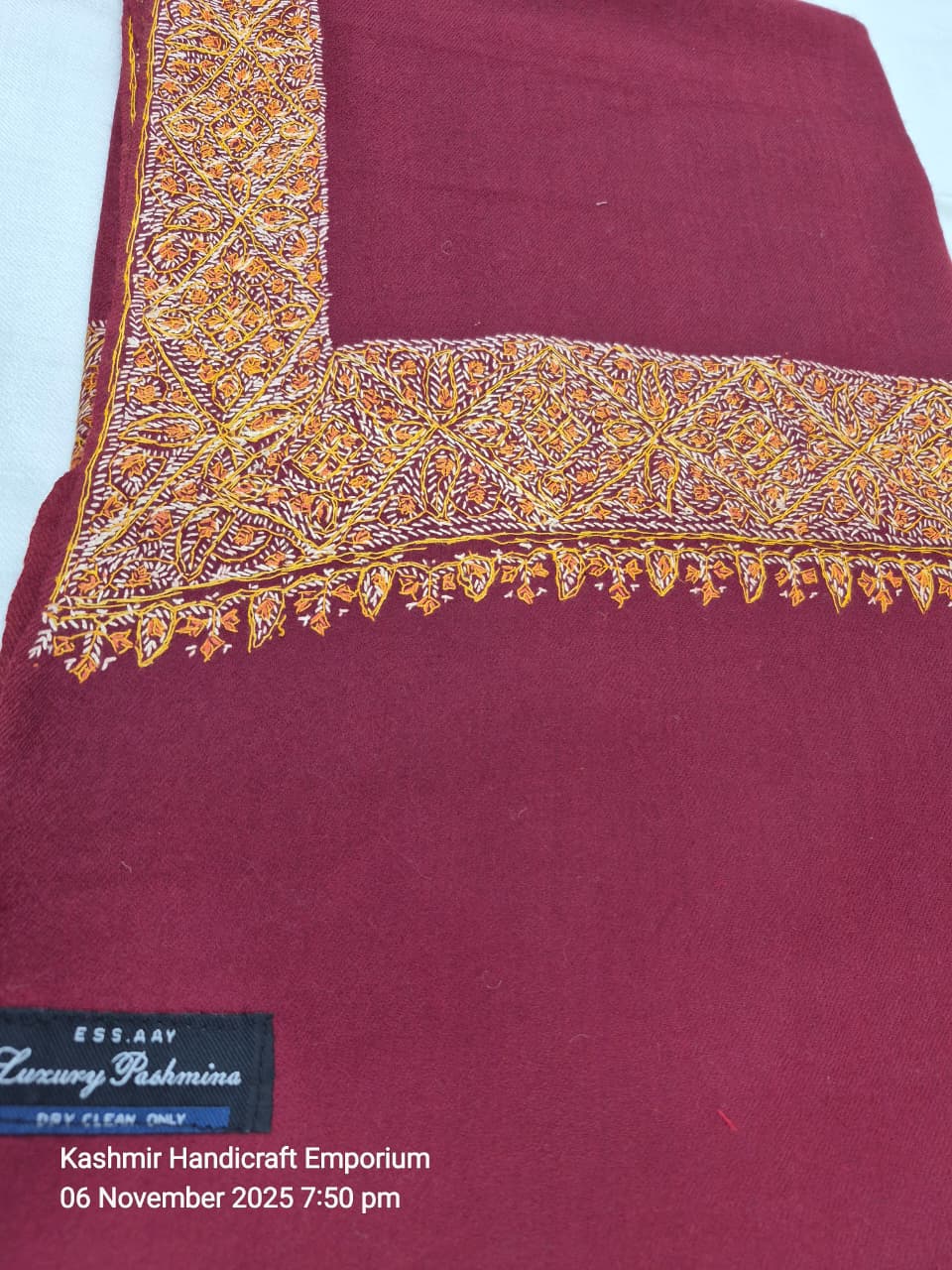 Double Boarder Suzni embroidered Shawls