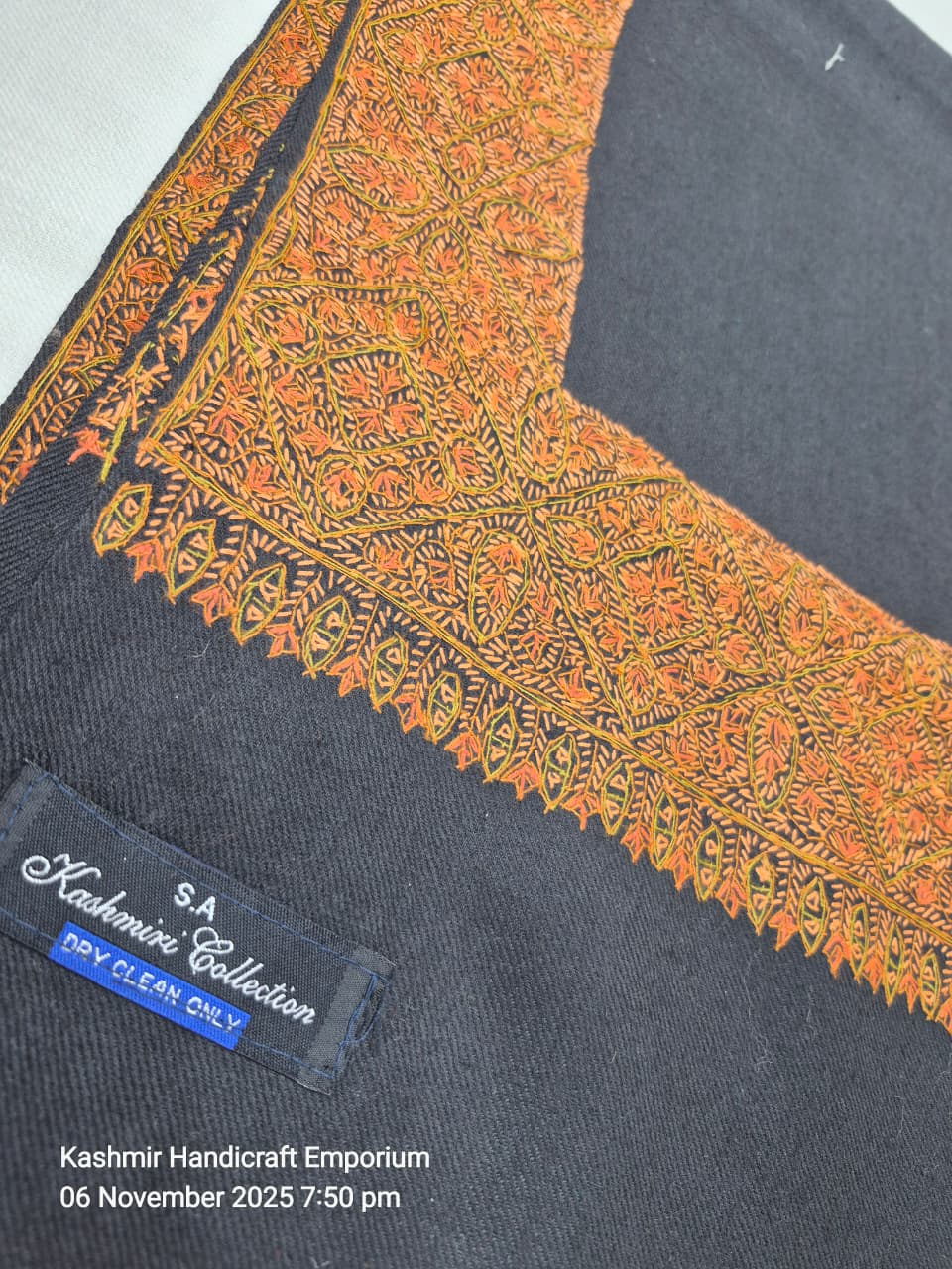 Double Boarder Suzni embroidered Shawls