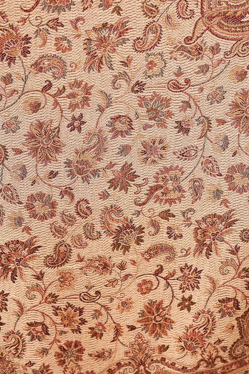 Women's Jamawar Shawl- beige