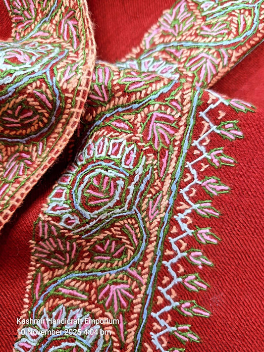 Shawl needle handmade 4 side's boarder