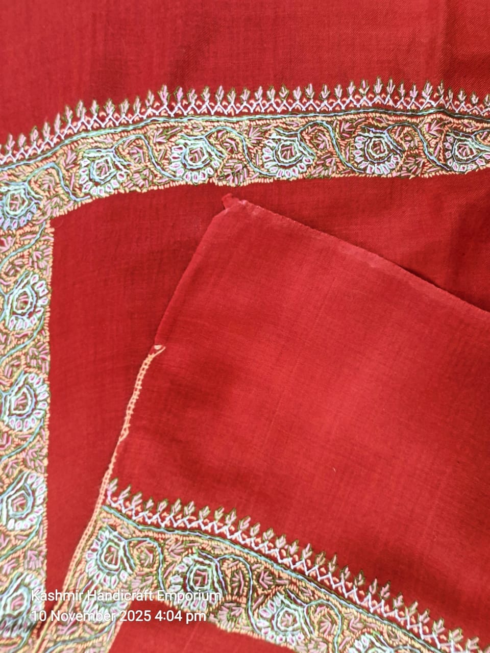 Shawl needle handmade 4 side's boarder