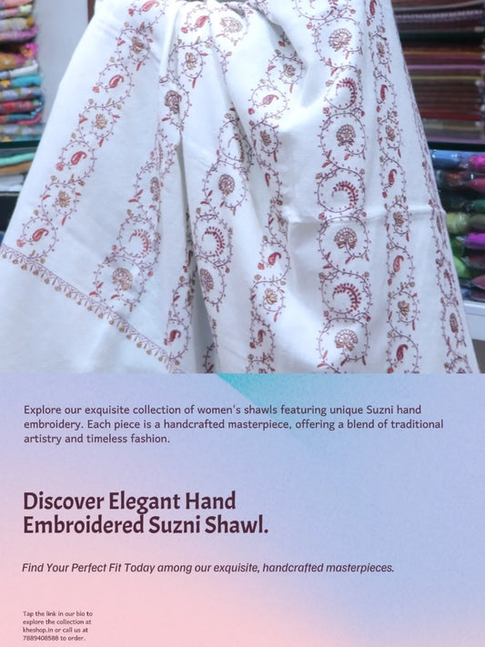 Women's Suzni hand-embroidered Shawls..
