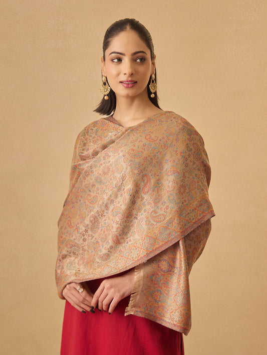 Women Chandni Kaani Stole (Size : 71X203 CM)