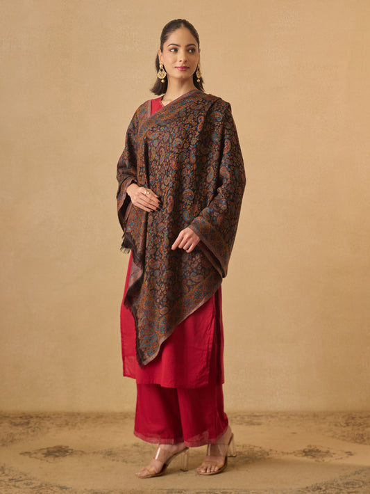 Women Chandni Kaani Stole (Size : 71X203 CM)